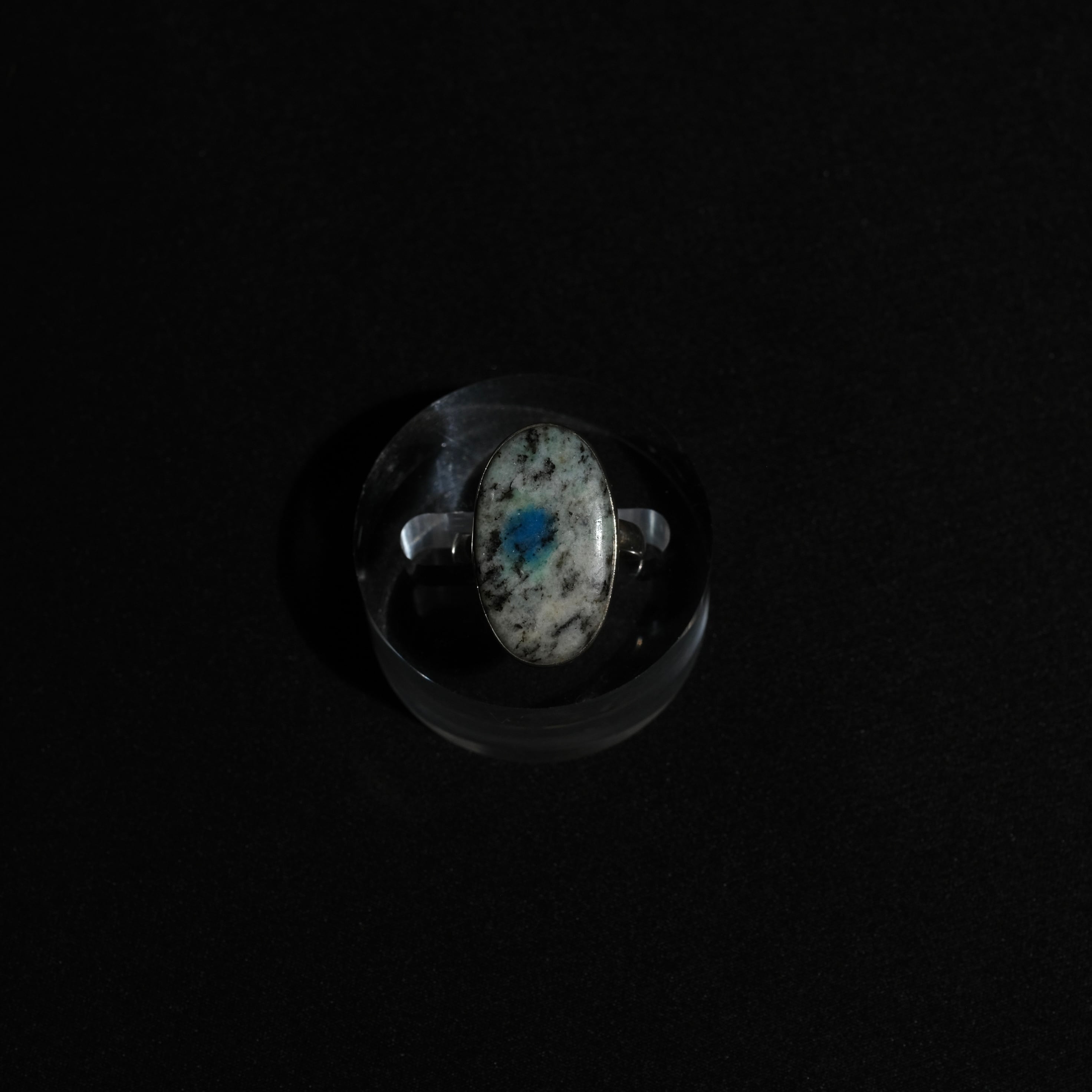 Mexican Jewelry/Silver950 K2ジャスパーリング/軽研磨仕上げ
