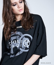 COOLA MADE ペイントTシャツ (BLACK) CQ-47005