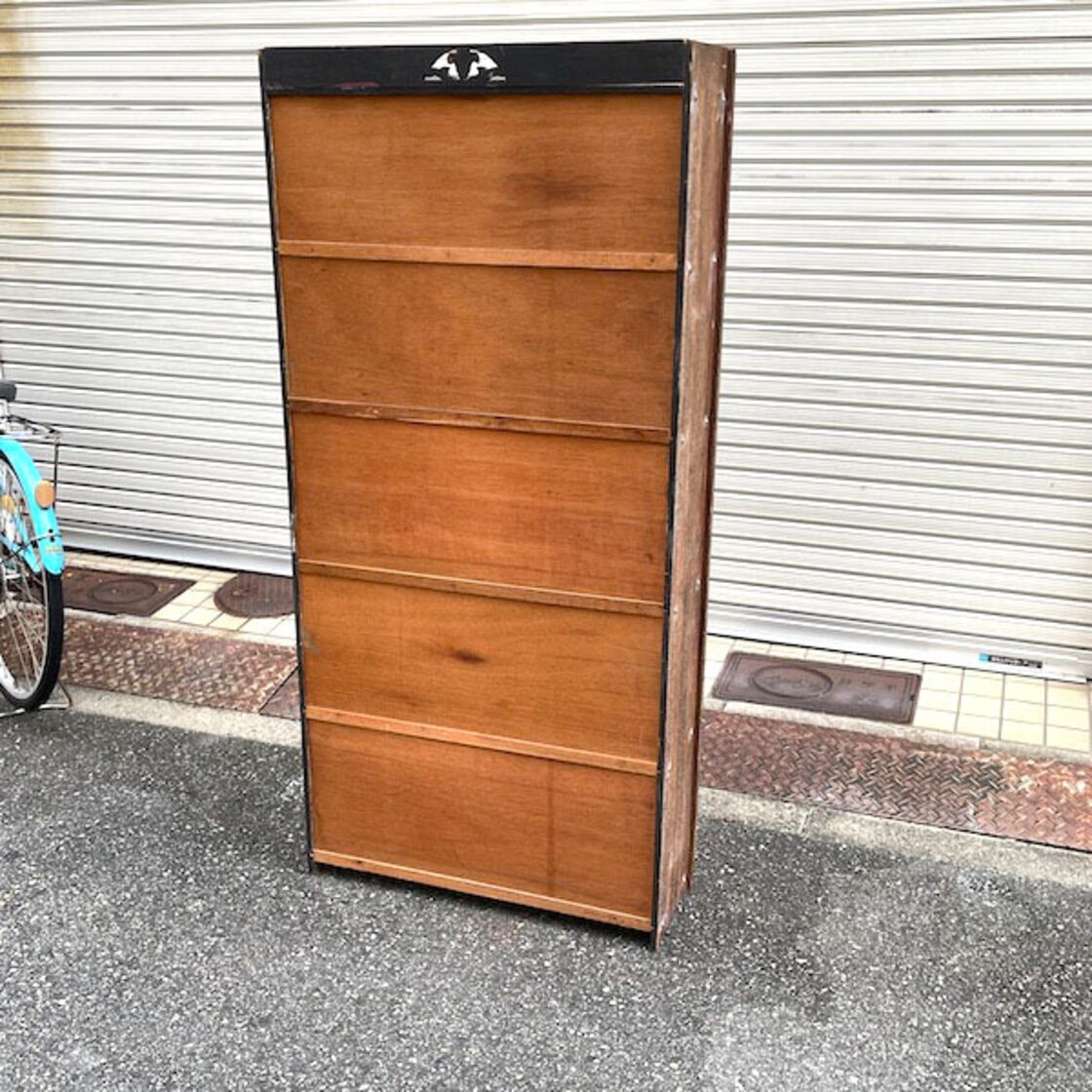 昭和レトロ オープンラック シェルフ ジャパンビンテージ 本棚 | Pay ID