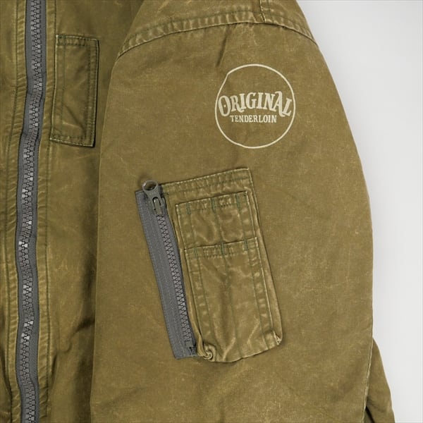 Size【L】 TENDERLOIN テンダーロイン ATX MA-1 ACID OLIVE ジャケット