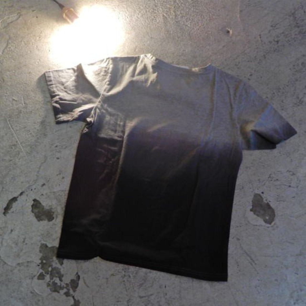 TOPANGA fashion　グラデーションTシャツ　グレー(メール便可)