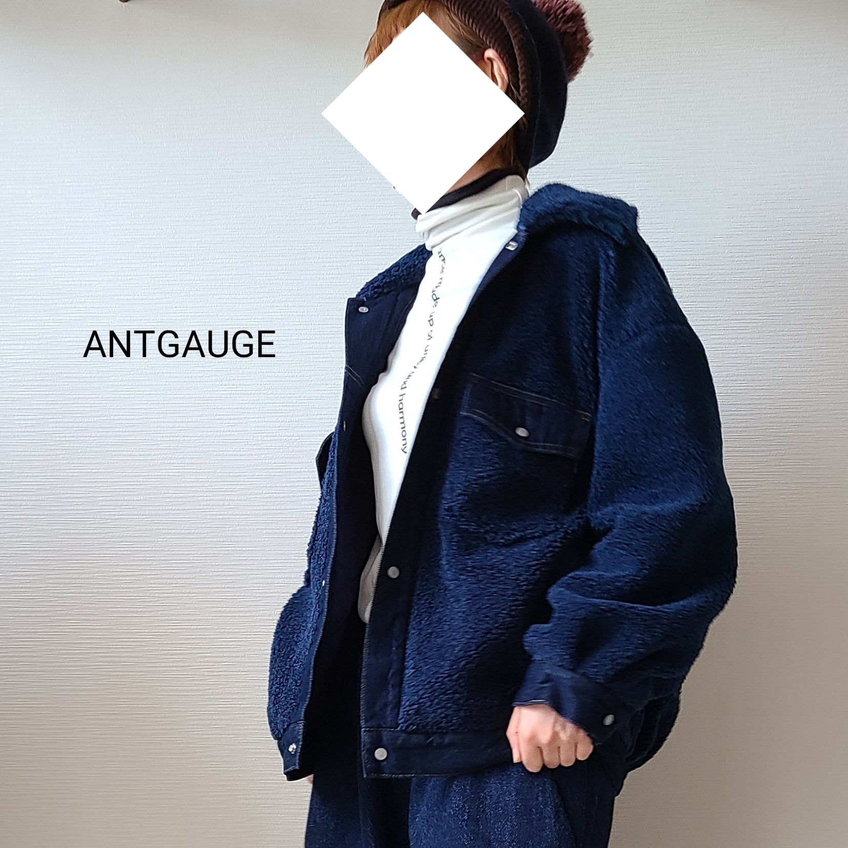 ANTGEUGE　モコモコブルゾン　アウター