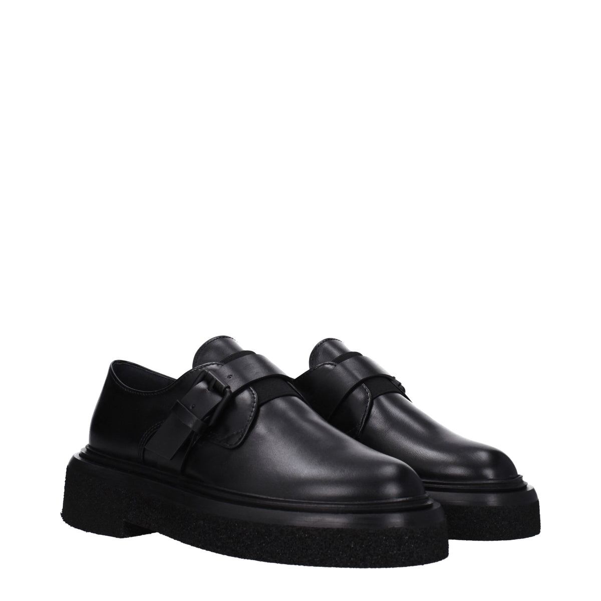 【新品】MAX MARA マックスマーラ レディース レースアップシューズ レザー ブラック 23452605346004