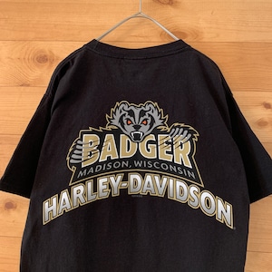 【Harley-Davidson】ハーレーダビッドソン Tシャツ バックプリント