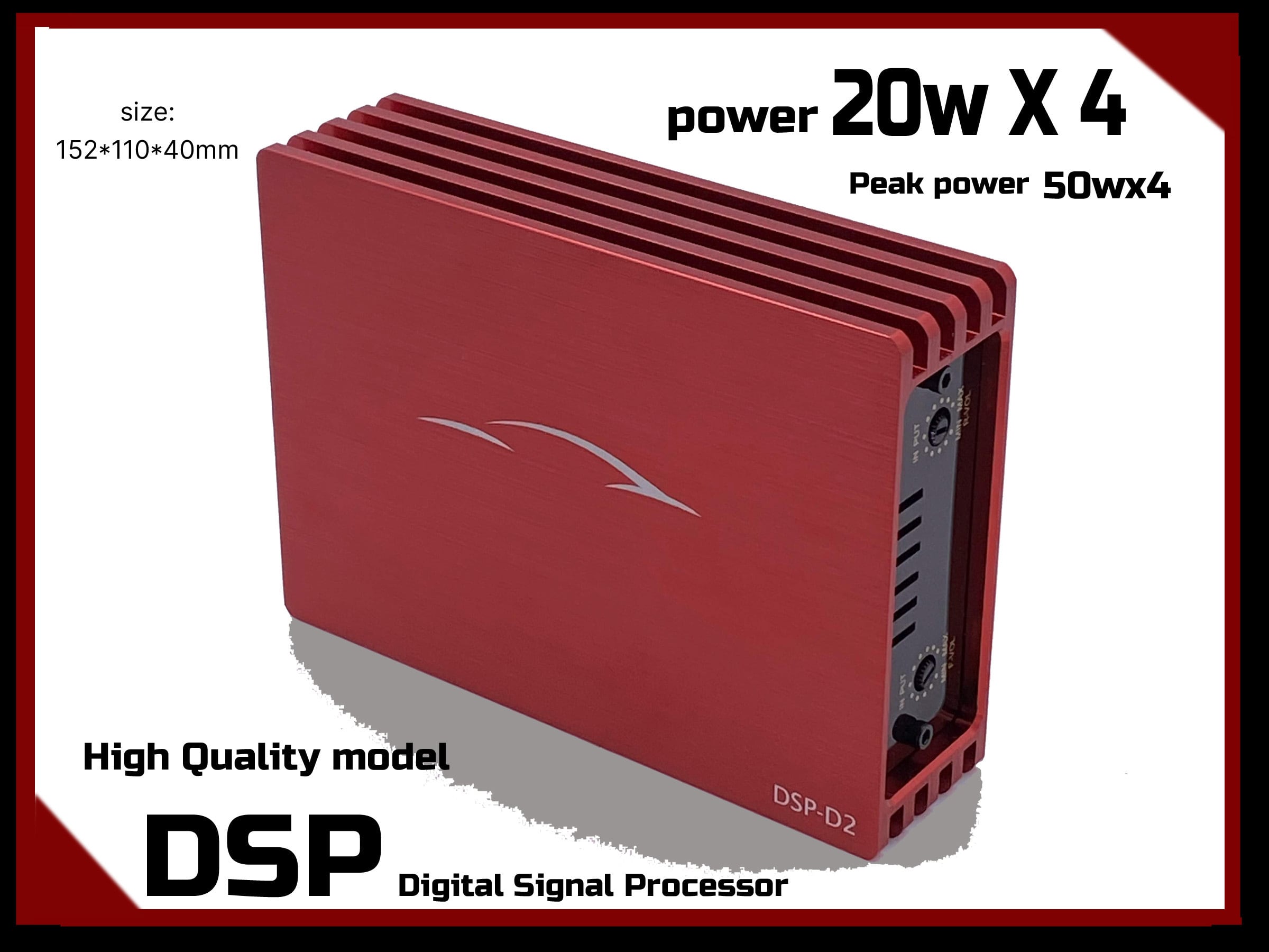DSP 50x4chアンプ ハイクオリティー-