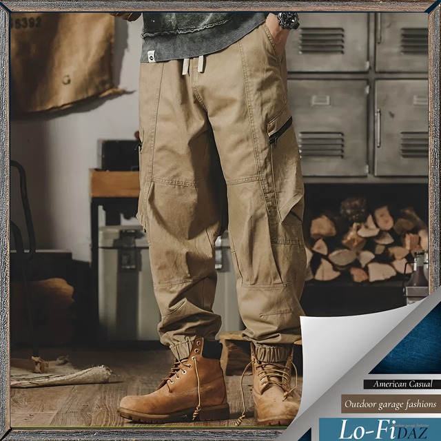 アメリカンレトロ ミリタリーカジュアルパンツ 30259