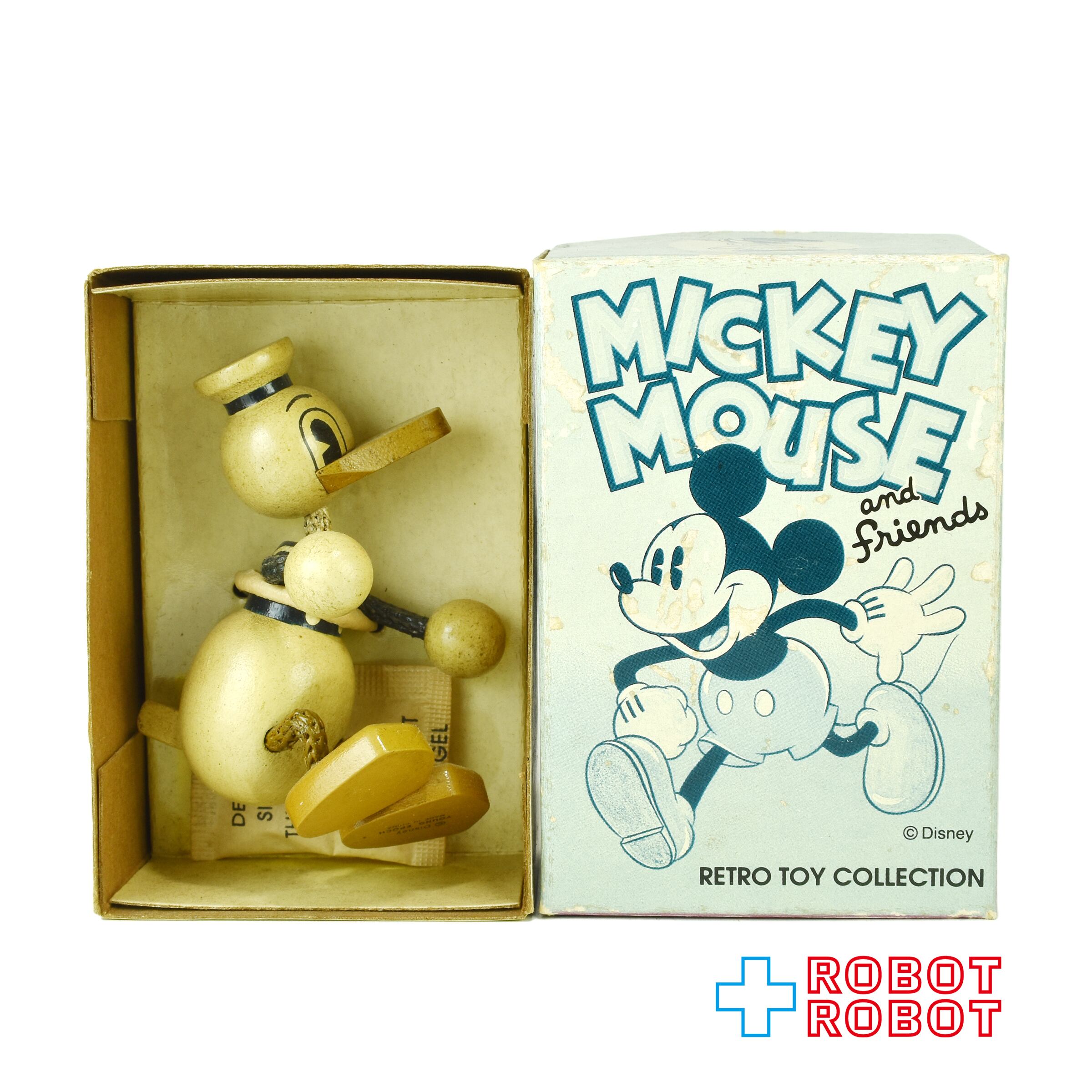 ディズニーレトロ 木製人形 ヤングエポック