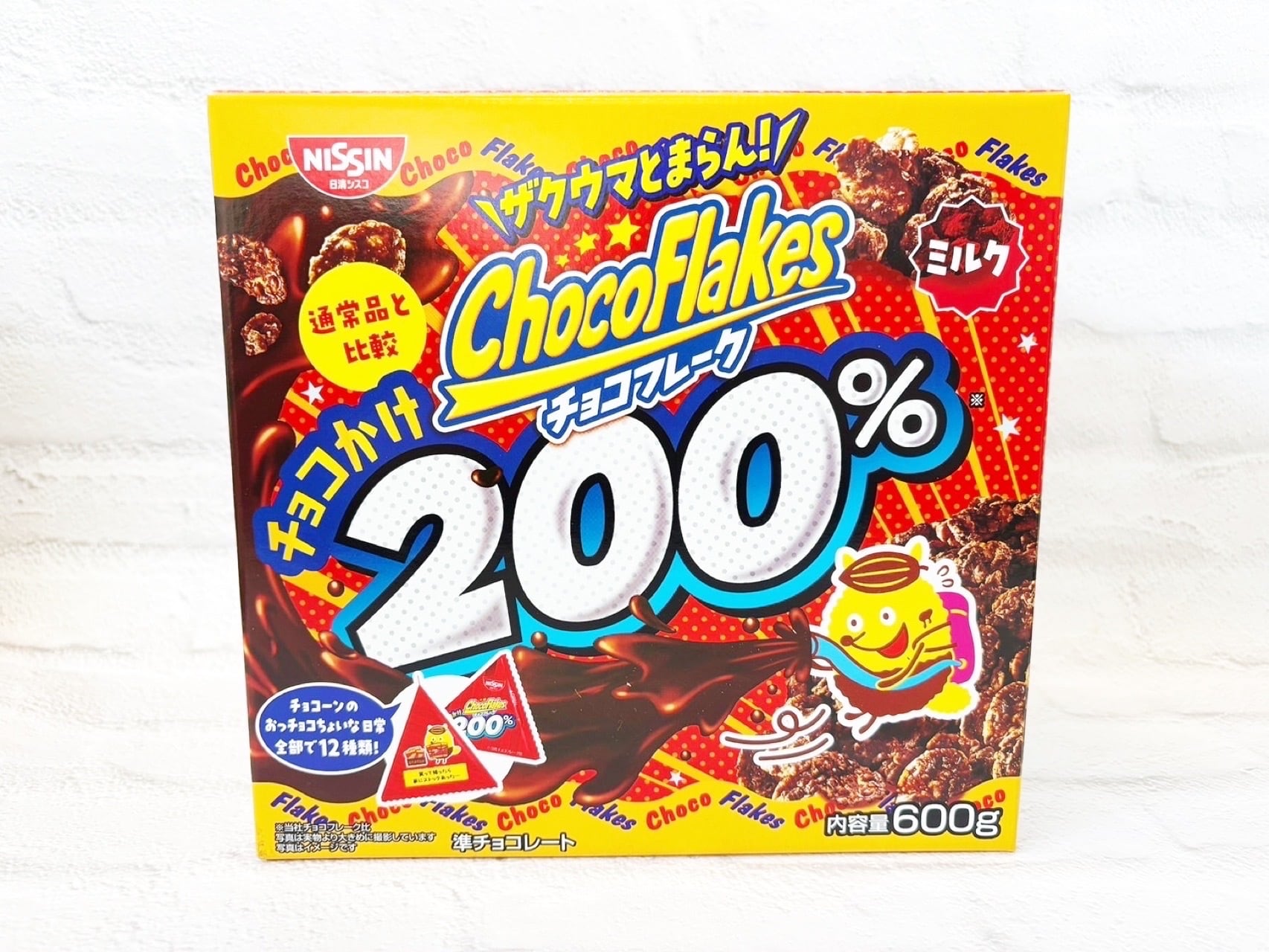 日清 チョコフレーク 200％（ミルク）600g（約40p） | 福山市で