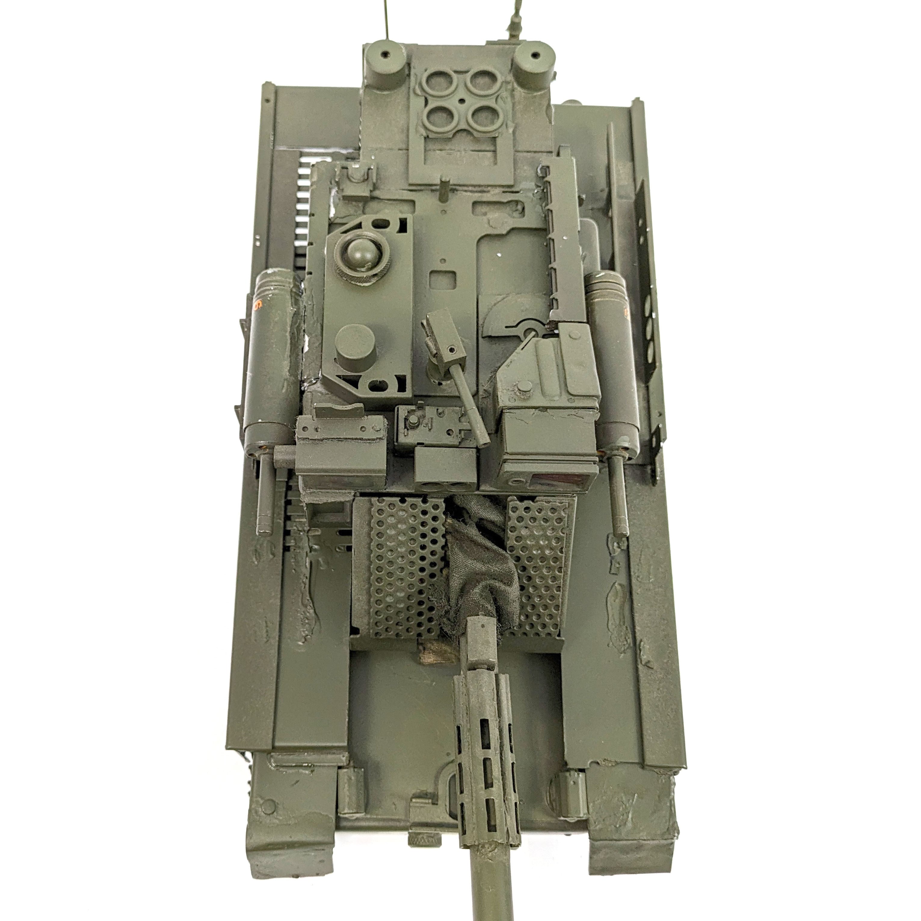 戦車模型・完成品・金属製・ハンドメイド・オリジナル・No.240527-38