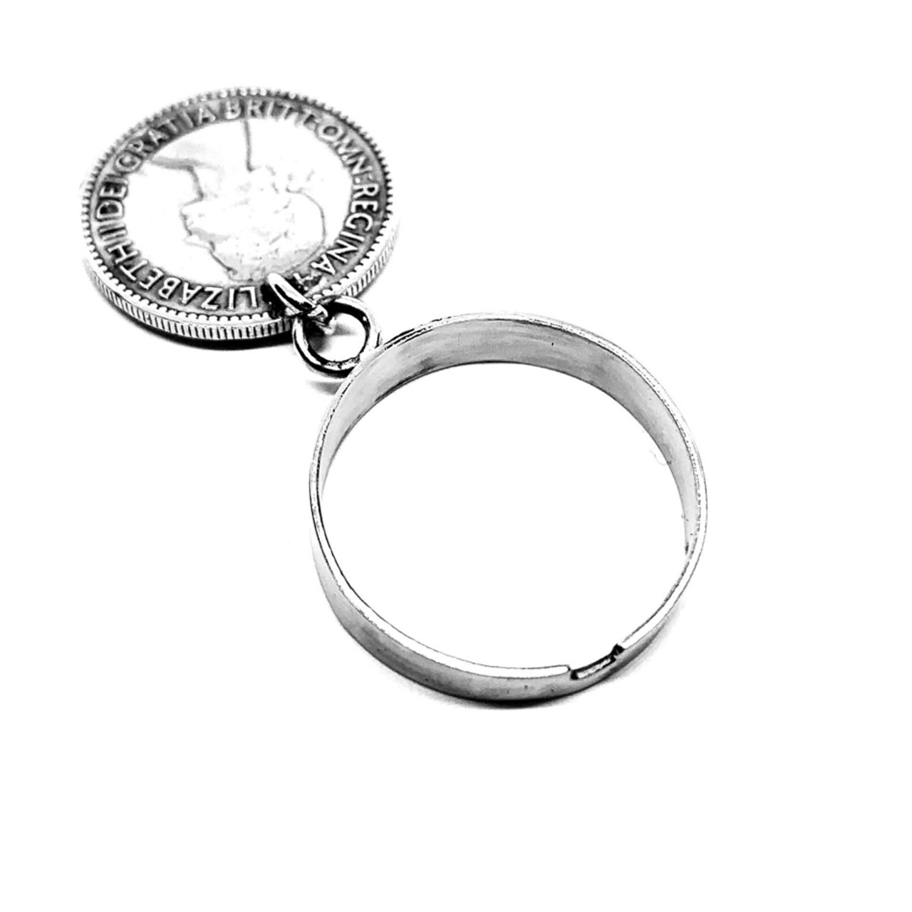 シックスペンスコインリング