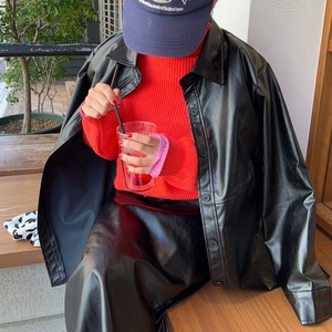 フェイクレザーセットアップ_LN01585