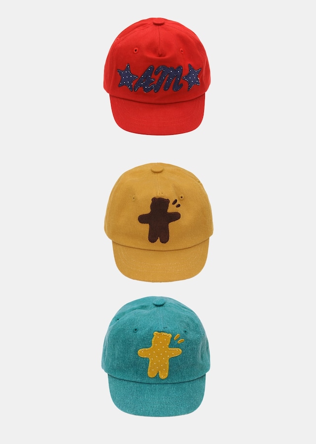 【取寄】mardi amber|star bear cap|スターベアキャップ|FREE|kids|26 autumn