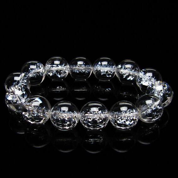 アイリスクォーツ 水晶 ブレスレット 16mm  おまかせ便 111-20216
