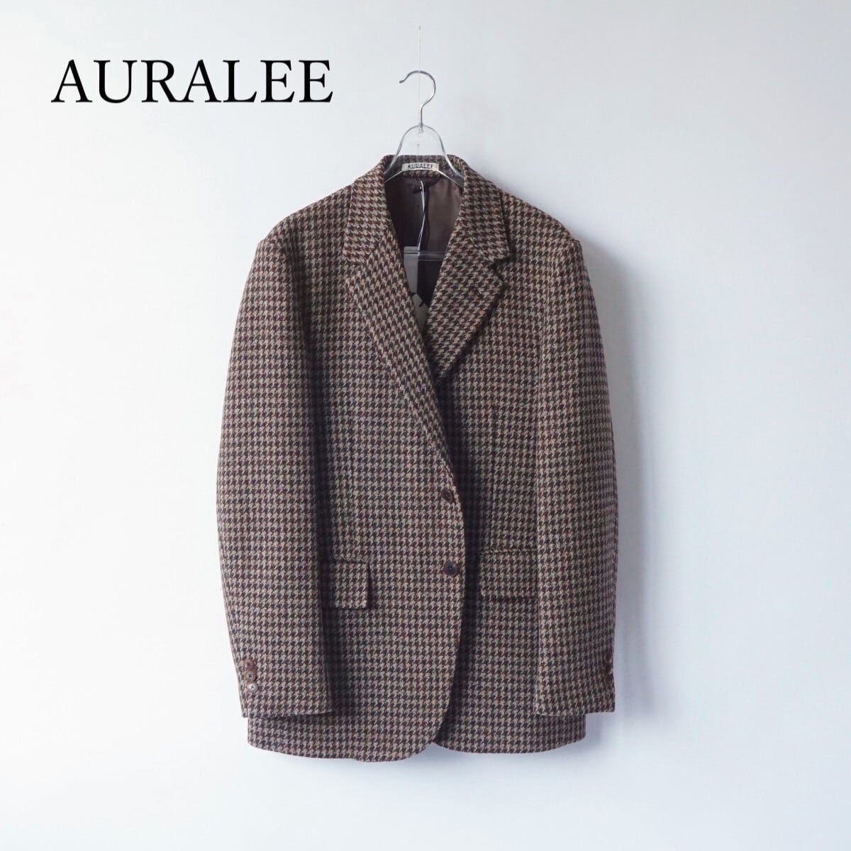 AURALEE/オーラリー・BRITISH WOOL TWEED OVER JACKET | a