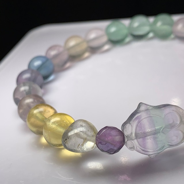 D13ペンギンフローライトデザインブレスレット