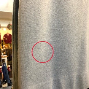 Vintage light blue knit skirt