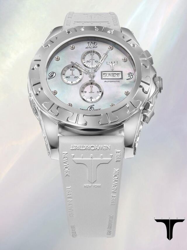 【TIRET ティレット】AC100 White MOP AC100 ホワイト マザーオブパール／国内正規品 腕時計