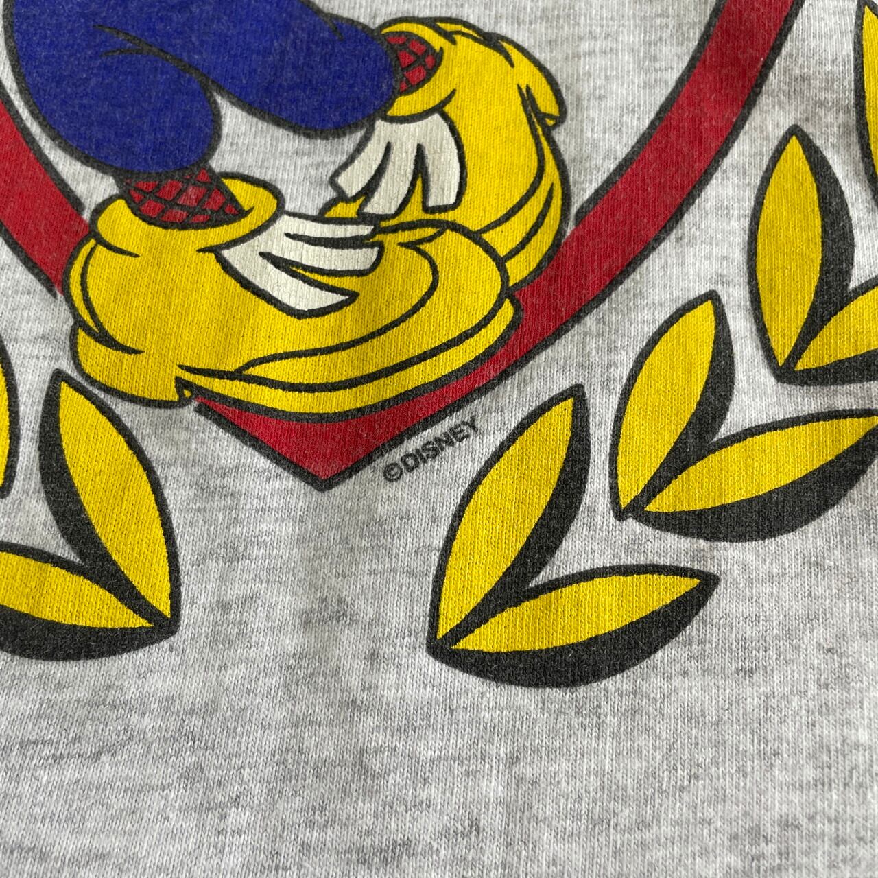 90s ミッキーマウス フォトTシャツ ヴィンテージディズニー ゴルフ 総柄