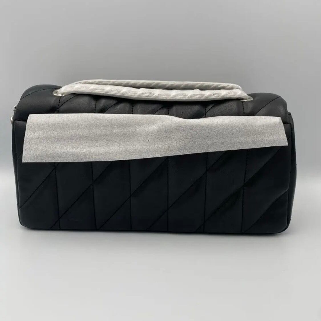 バッグ 新品 COACH タビー26 CP150 ブラック シルバー ショルダーバッグ