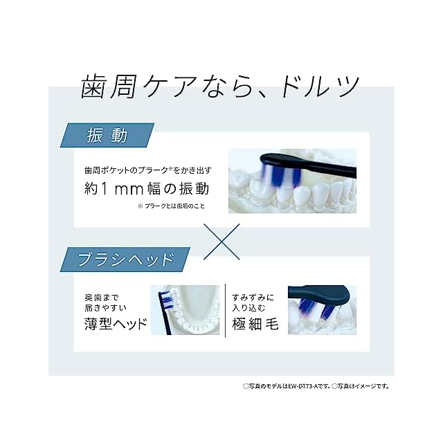 音波振動歯ブラシ ドルツ リニア 概要 音波振動ハブラシ ドルツ リニア EW-DL11 | オーラルケア（電動