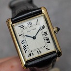 カルティエ タンクルイ LM エクストラフラット Swiss ギョーシェ ref.96065 クラックなし cal.21 thumbnail 1