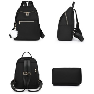 リュックサック ファーチャーム付き レディース 多収納 軽量 韓国 小さめ おしゃれ 大人 かわいい カジュアル シンプル 通勤 通学 学生 大人可愛い 大人女子