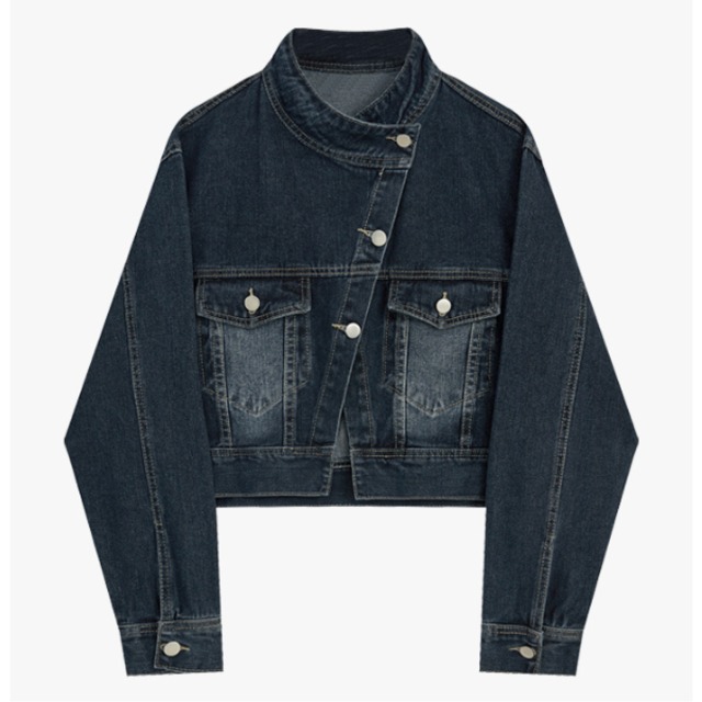 スラッシュボタンデニムジャケット X-226