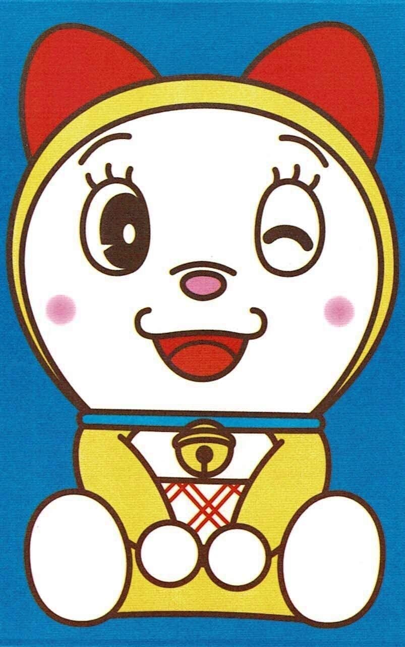 ポチ袋 ドラミちゃん ウインク ブルー 5枚入 金ぴかシール付