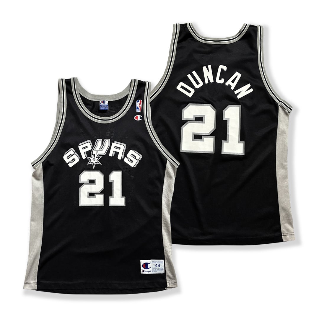 Tim Duncan 【San Antonio Spurs】 Game Shirt. Champion | am3:41