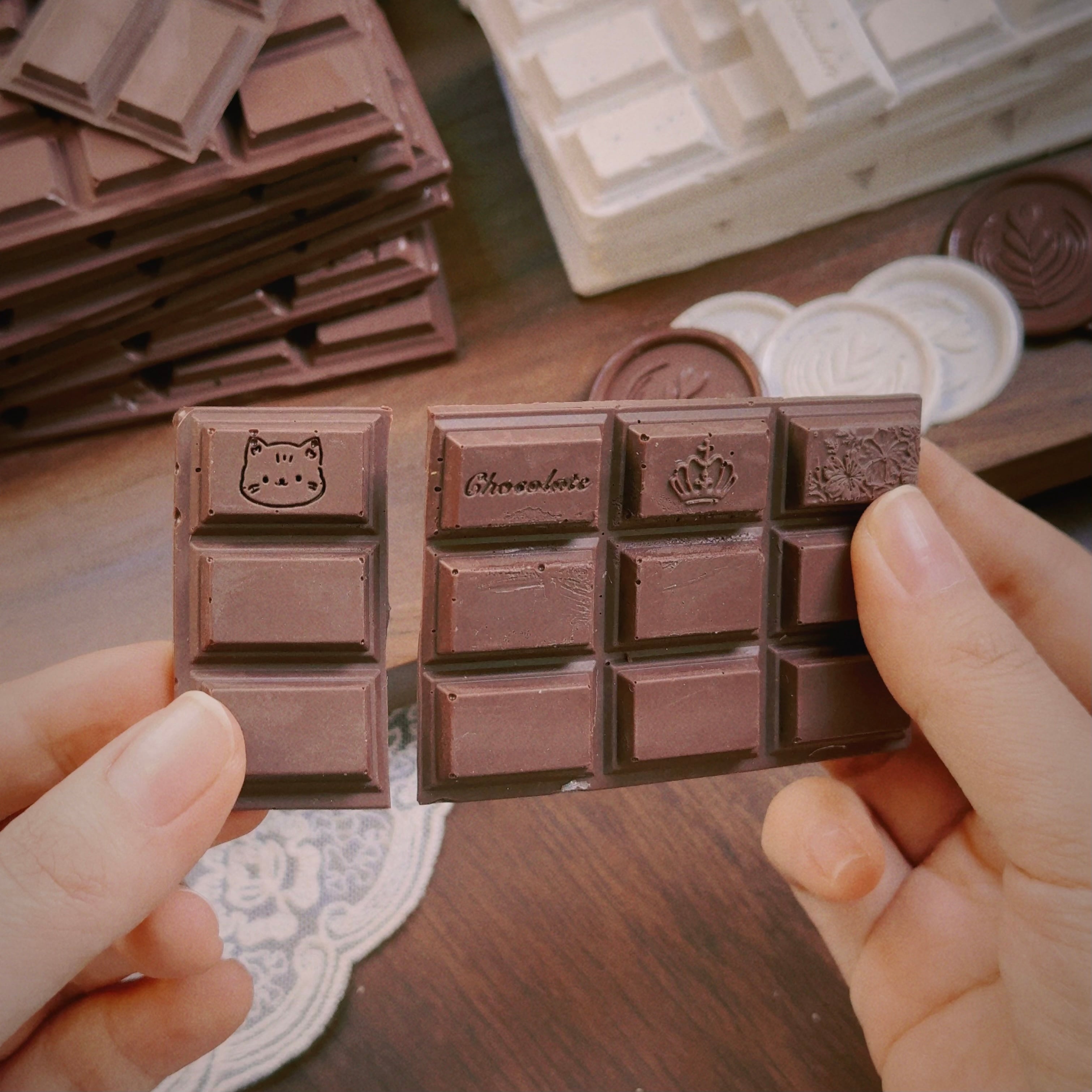 チョコ割りシーリングワックス|Chocolate Break SealingWax