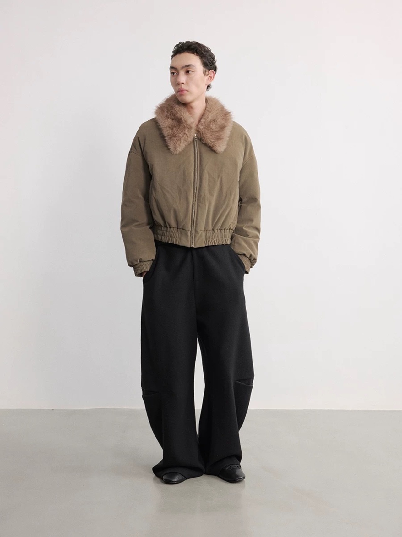 JCAESAR STUDIO Side-Zip Wide Trousers