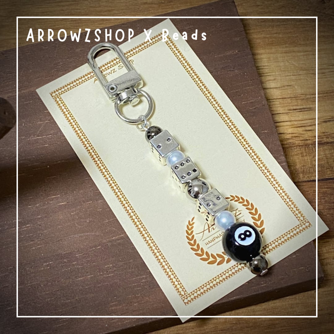 専用　キーチェーン　2点 d07】8ボールキーチェーン 8ボールキーホルダー | Arrowz.Shop