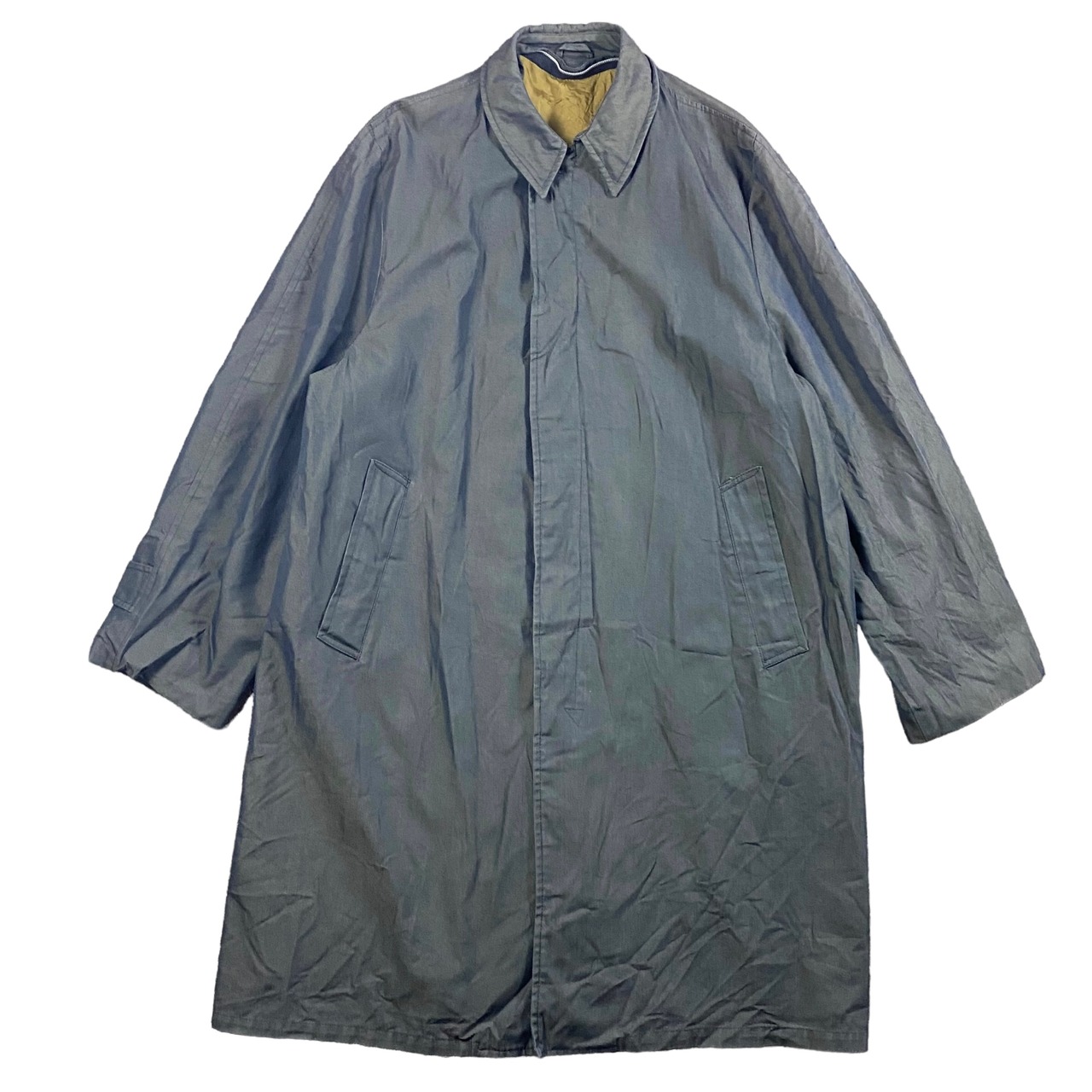 vintage 1960’s iridescent color balmacaan coat