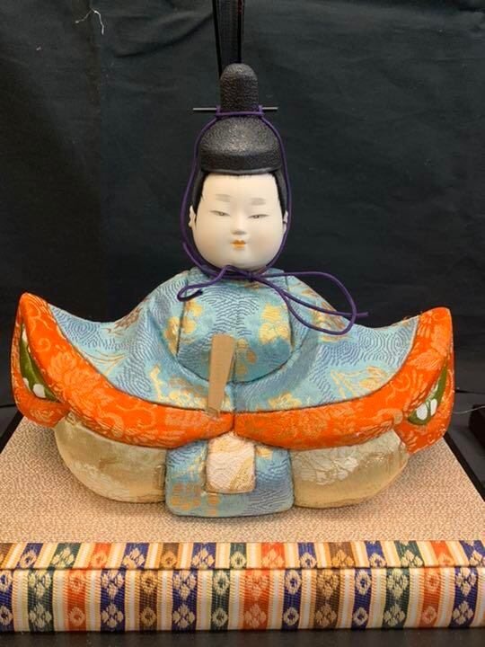 木目込み人形 15人揃い 25号　親王 水色　エボシ 木目込み人形 15人揃い 25号 親王 水色 エボシ 木目込み人形 15人揃い 25