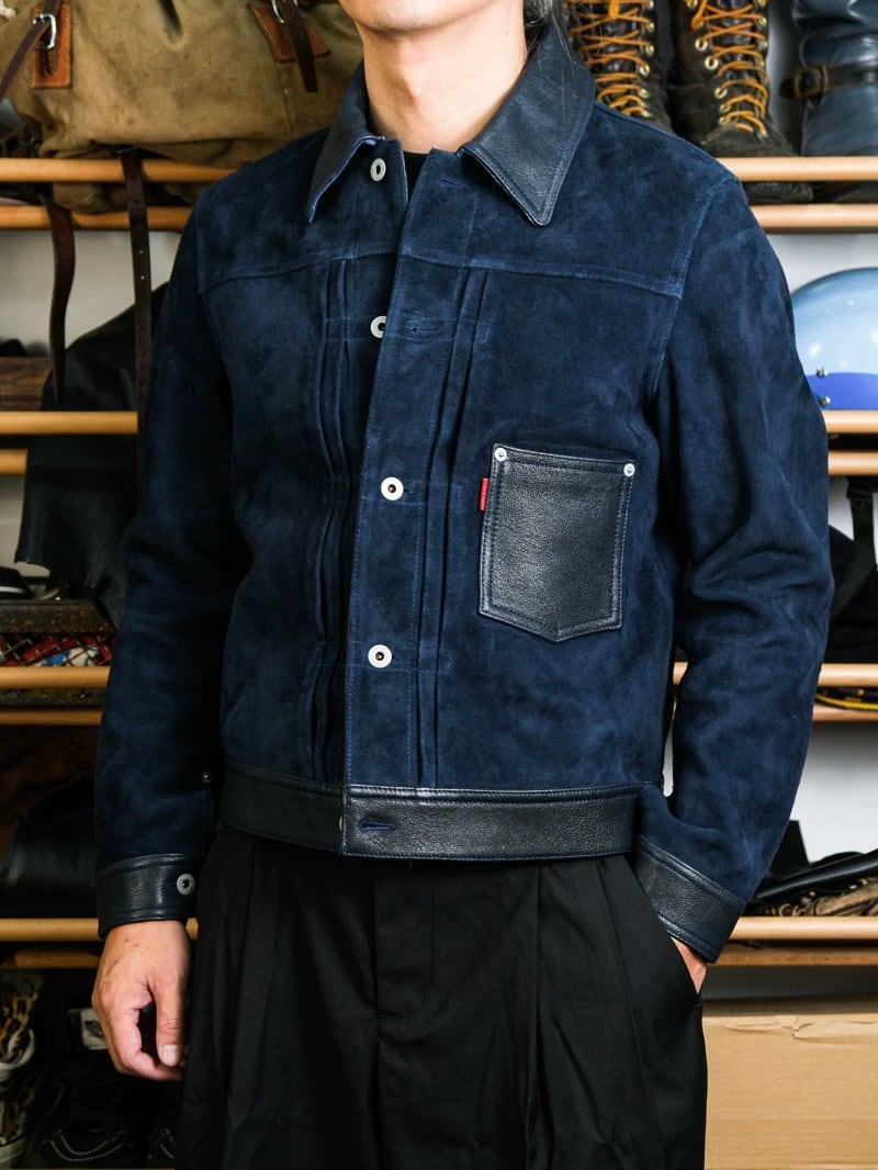 Schott 3rd type tracker suede jacket | PAY ID