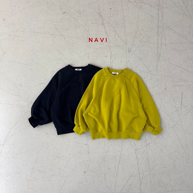 【取寄】navi｜point mtm｜ポイントスウェット｜S-JL｜kids&jr｜26 autumn