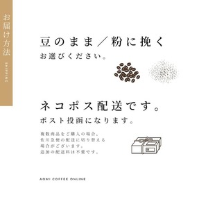 コーヒー 青海珈琲 オリジナル 青海エスプレッソ 100g ネコポス発送