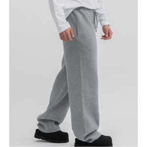 ベーシックニットストレートパンツ（別売りでセットアップのパーカーあり）　1154
