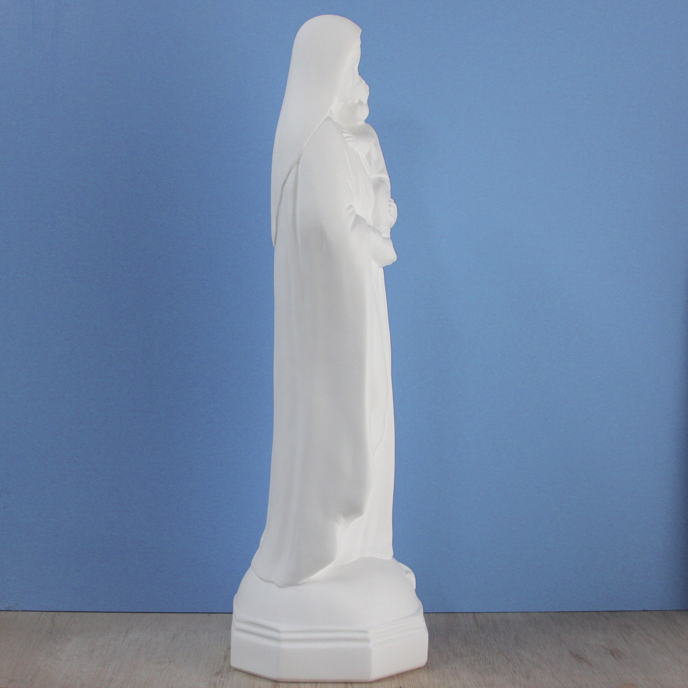 いつくしみの聖母像 -Virgin of Mercy-【40cm】室内用単色仕上げ