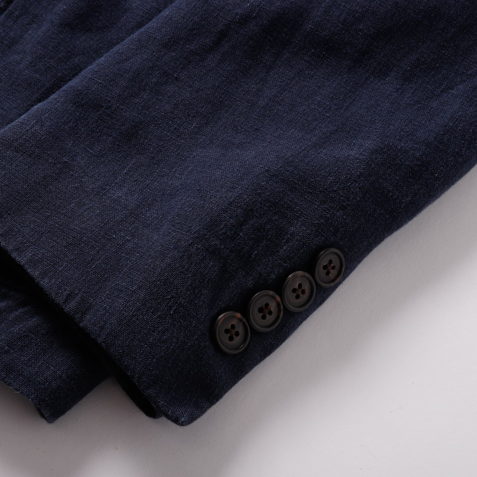 美品】Ralph Lauren special linen Jacket navy blazer made in Italy
