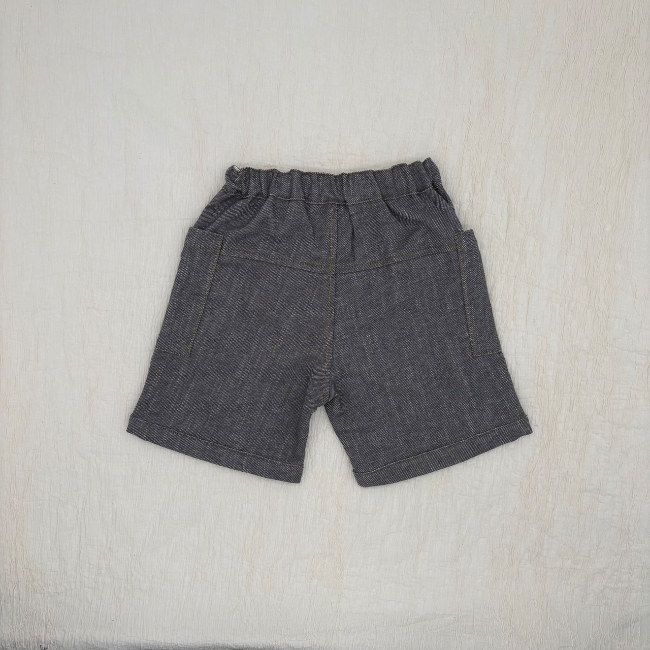 HELLOLUPO　OREO SHORTS - GREY D(6-7y,8-9y)