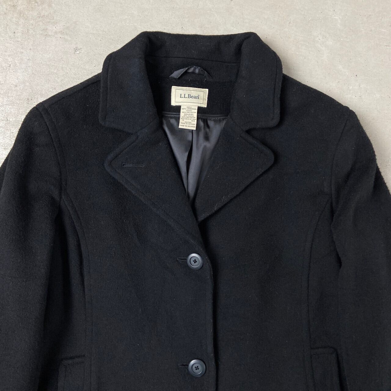 L.L.Beanウールコート 90s 00s Y2K 70s 80s 00年代 L.L.Bean エルエルビーン ウールコート ロングコート