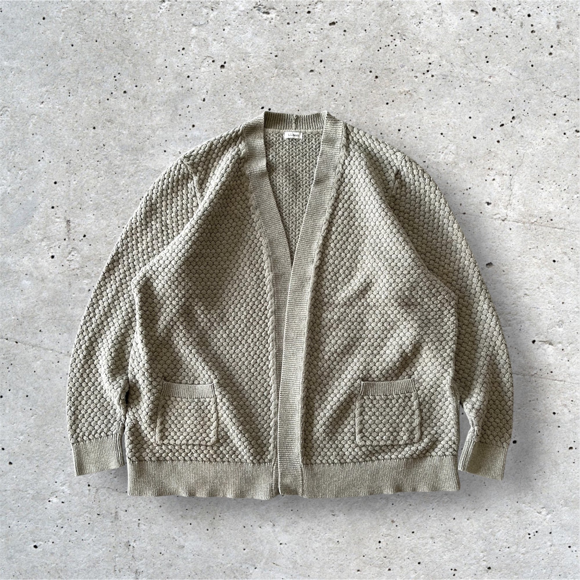 A.R.P.®︎ Premium Classic Mohair Cardigan W/Pocket Olive モヘア