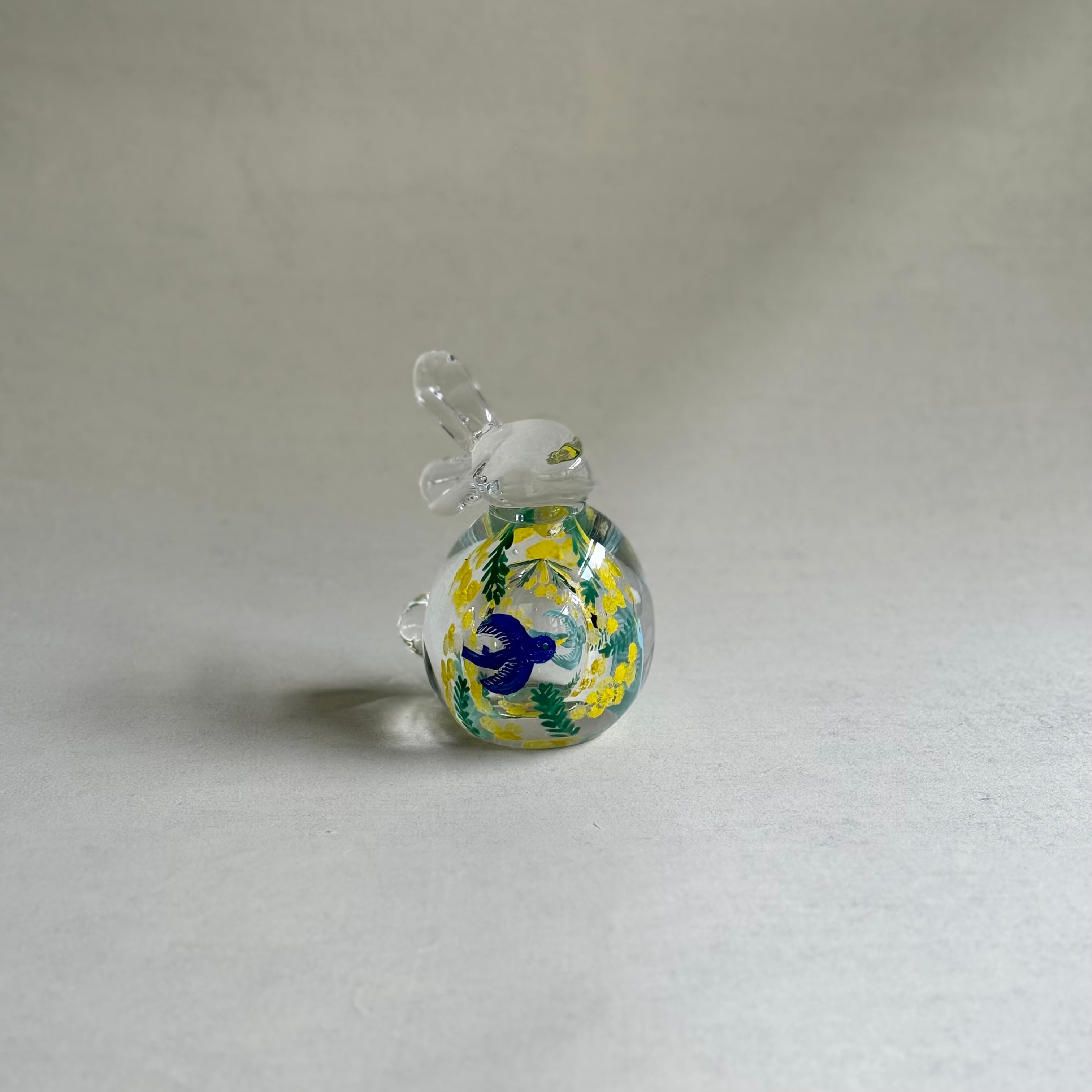 土井朋子 ミモザうさぎ | gallery 一白