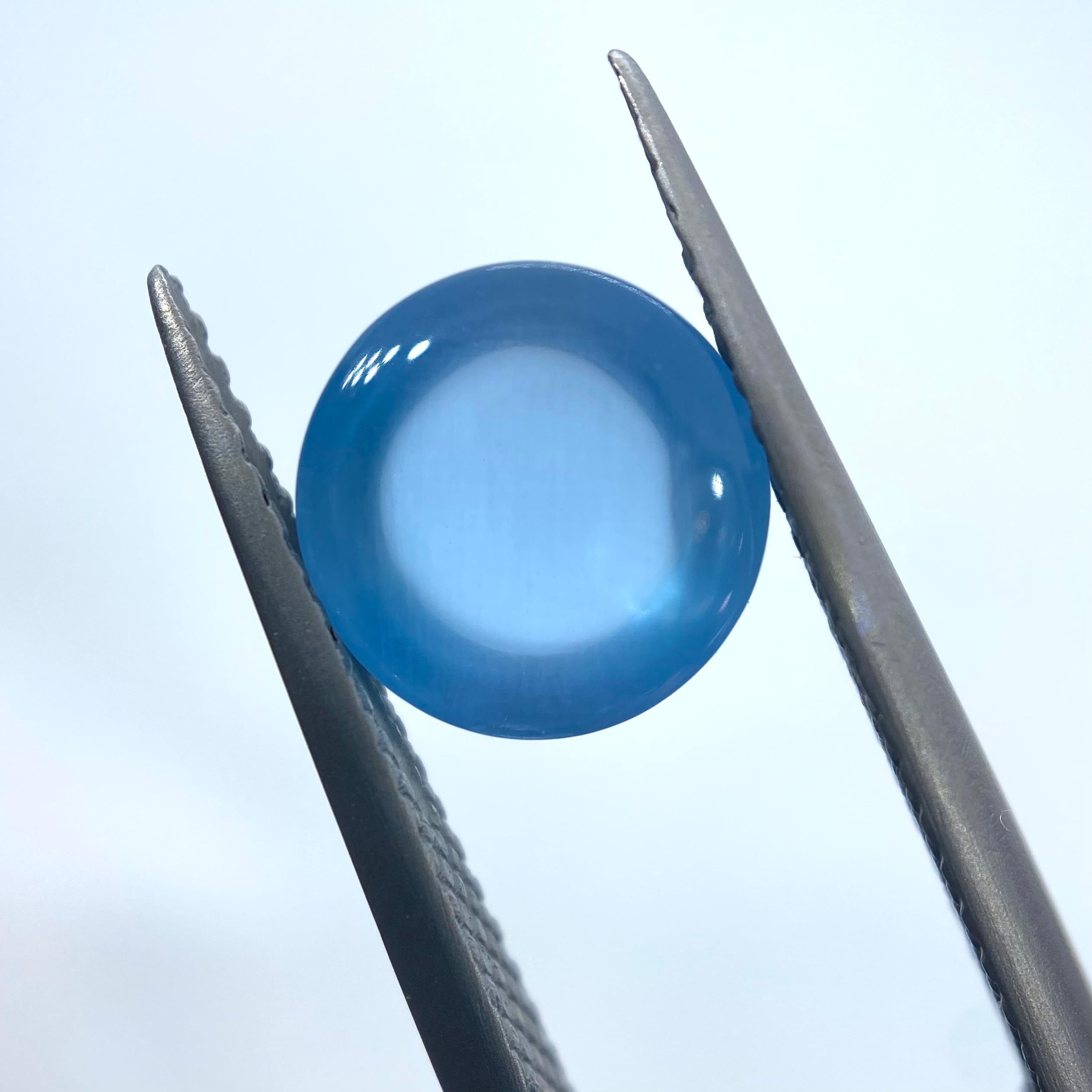 光キャッツアイ　アクアマリン