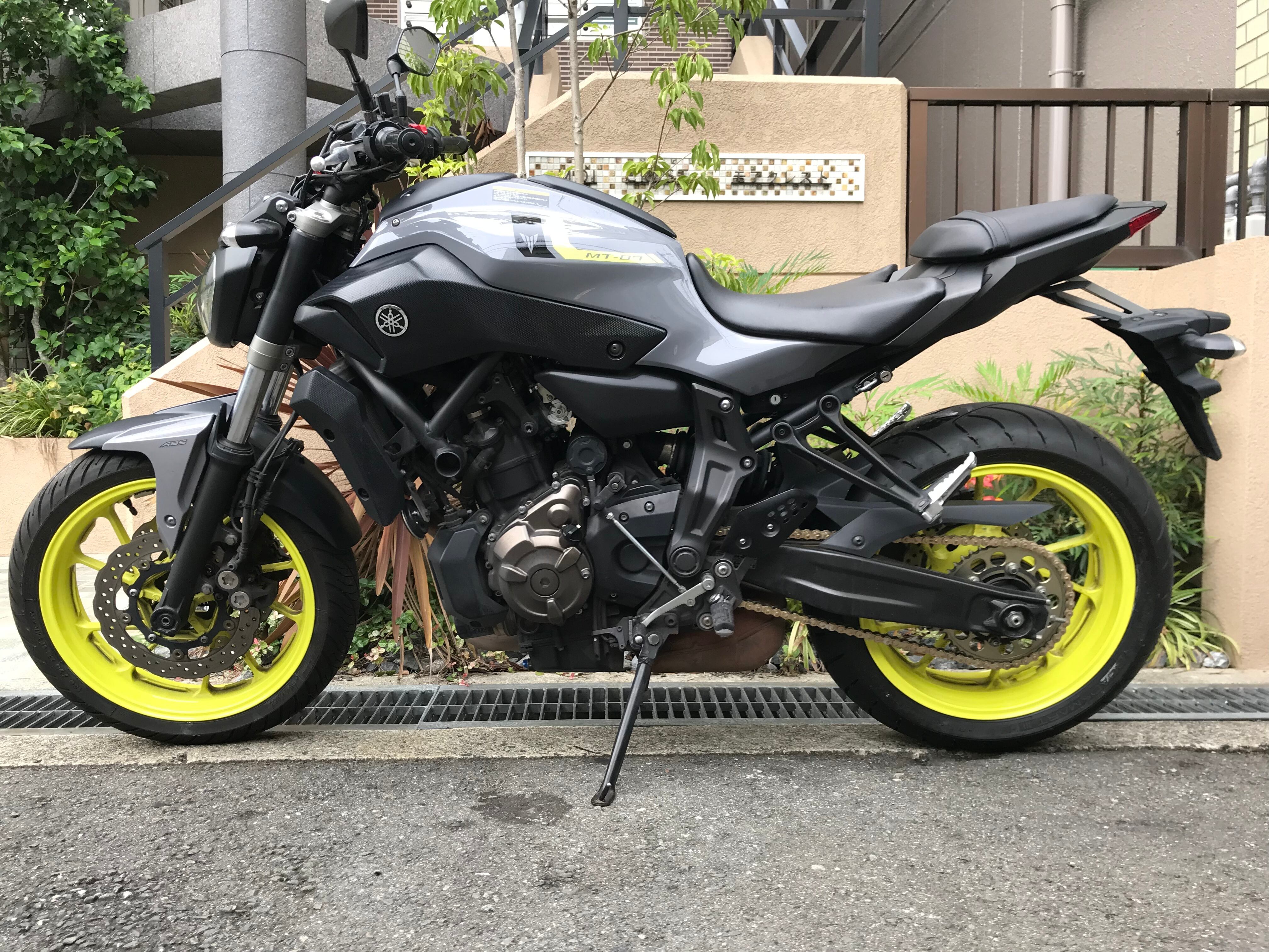 中古車 ヤマハ Mt 07a Abs 17年式 Rm19j型 車検付き 新品パーツ交換多数 ｓａｗａｄａ ｃｙｃｌｅ