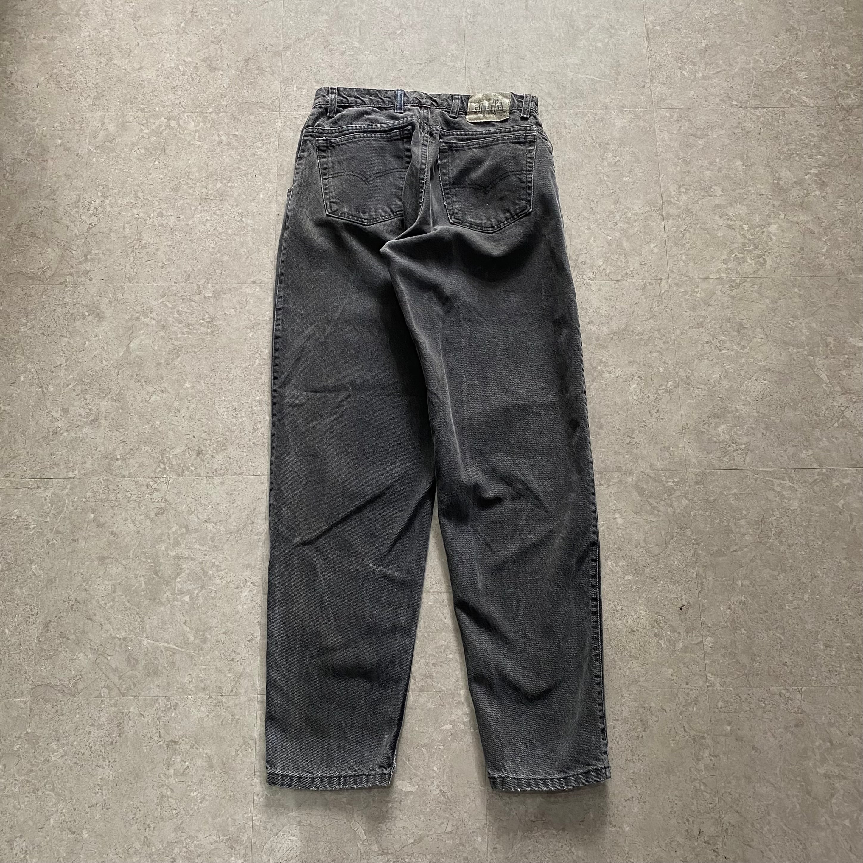 90s Levi's silvertab "loose" black denim pants【仙台店】