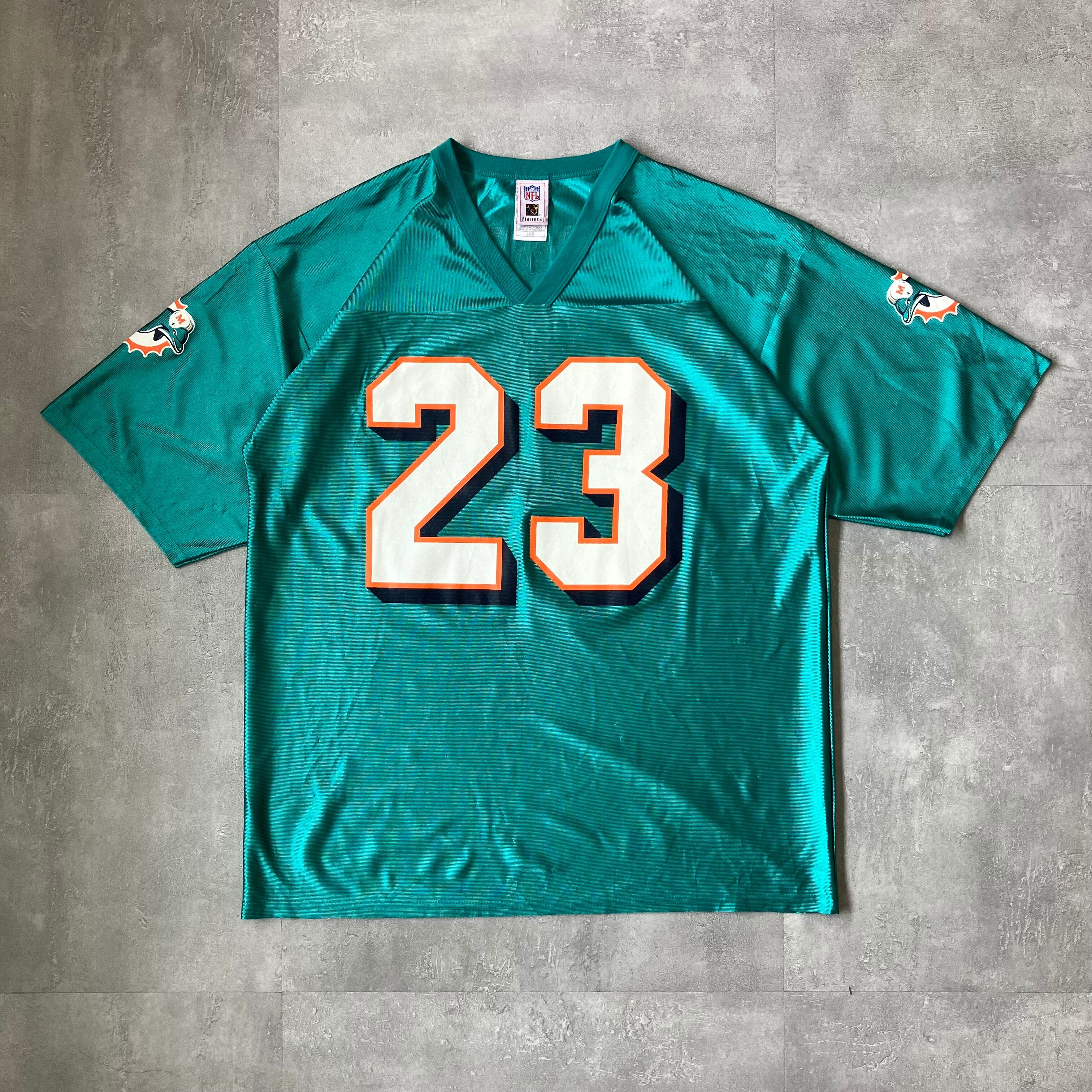《L size》NFL dolphins ゲームシャツ No.3573