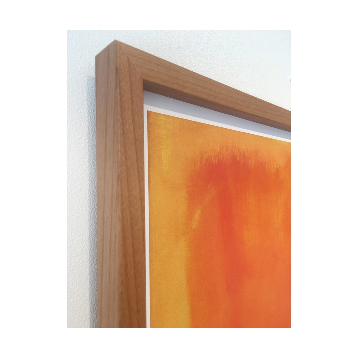 額縁付き] マーク・ロスコ「Orange and Tan, 1954」アートポスター 676