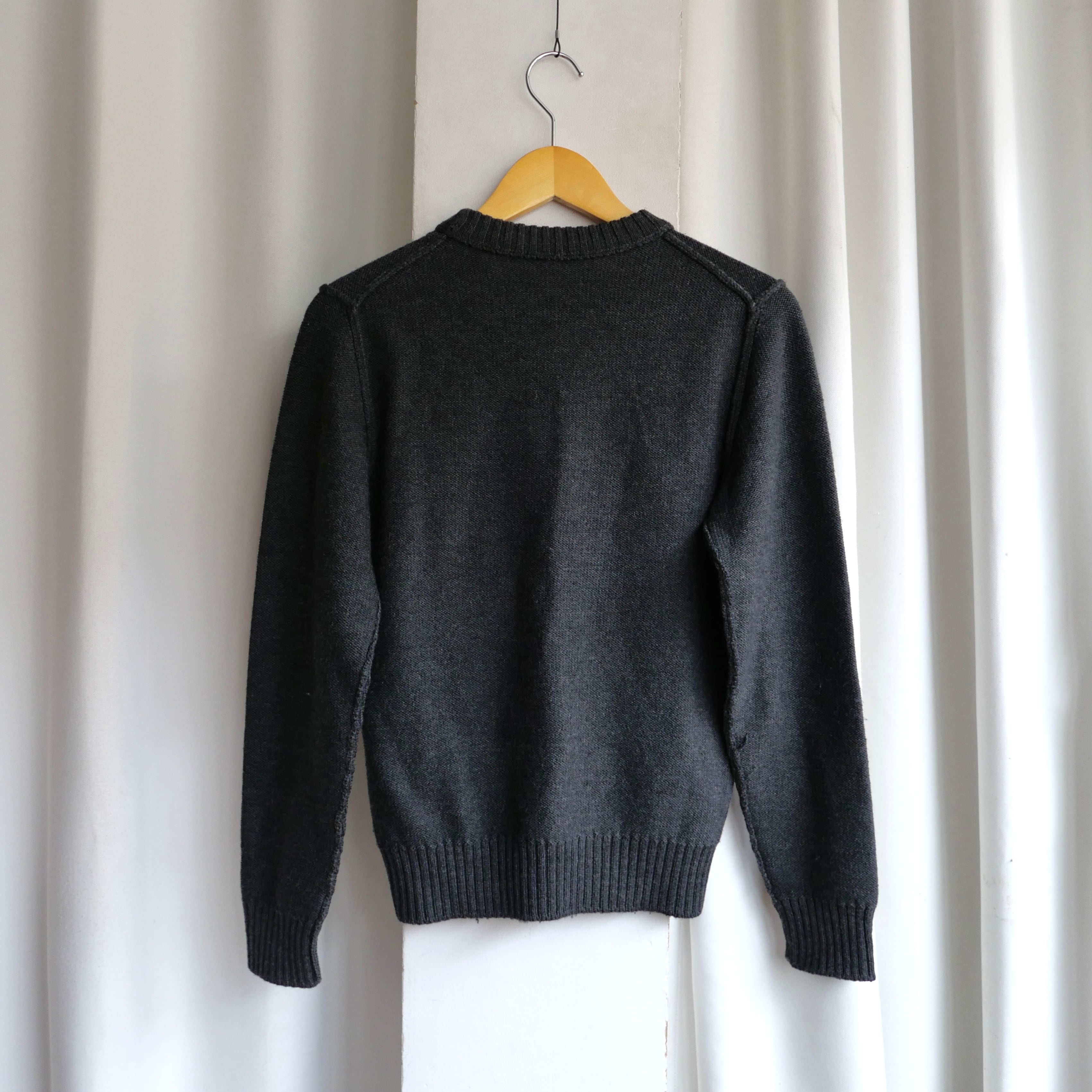 DOLCE&GABBANA WOOL GRAY KNIT | safarionline